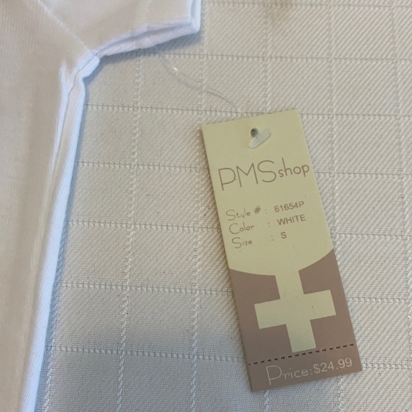 PMS Shop Beach Basics White T-Shirt NWT - Picture 4 of 9